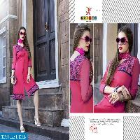 kersom vivo Wholesale kora Silk Ready made kurtis